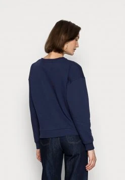 Anna Field Embroidered Sweatshirt Regular Fit - Sudadera - Dark Blue, Mujer -LuxeTrend Ventas 5b01d1b51d624d58b8d4dbb588748067
