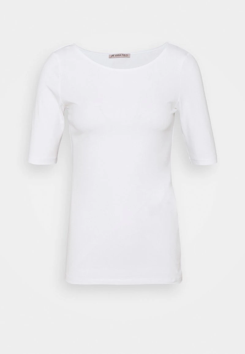 Anna Field Camiseta Básica - White, Mujer 3 Anna Field Camiseta Básica - White, Mujer