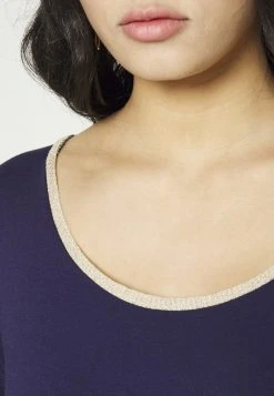Anna Field Camiseta Básica - Dark Blue, Mujer -LuxeTrend Ventas 5b628952a3f34d85a52f17f87435deb9