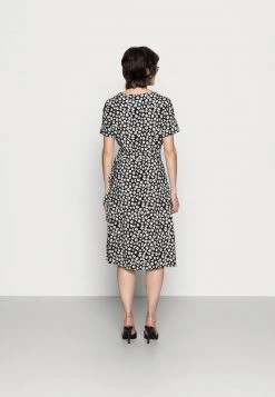 Anna Field WRAP DRESS - Vestido Informal - Black/white, Mujer -LuxeTrend Ventas 5ee2c781c59544a69ba21b73153450d0