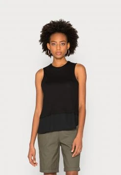 Anna Field Camiseta Estampada - Black, Mujer