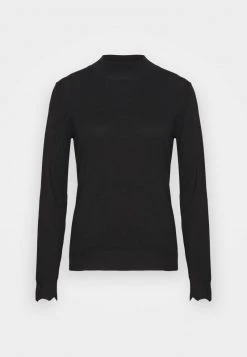 Anna Field SCALLOP DETAIL JUMPER - Jersey De Punto - Black, Mujer -LuxeTrend Ventas 6053a90c6af443feb4fa23ef38fae4b8