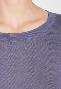 Anna Field SILK BLEND JUMPER - Jersey De Punto - Blue, Mujer -LuxeTrend Ventas 616a08eb6c5d44c1bbadc01bf6d73dff