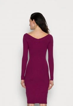 Anna Field Vestido De Punto - Bordeaux, Mujer -LuxeTrend Ventas 6449f68706334444b2bc39402f1a3d7b