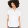 Anna Field Camiseta Básica - White, Mujer 2 Anna Field Camiseta Básica - White, Mujer -LuxeTrend Ventas 64d6df38a670487a94c8fa20962a43ae