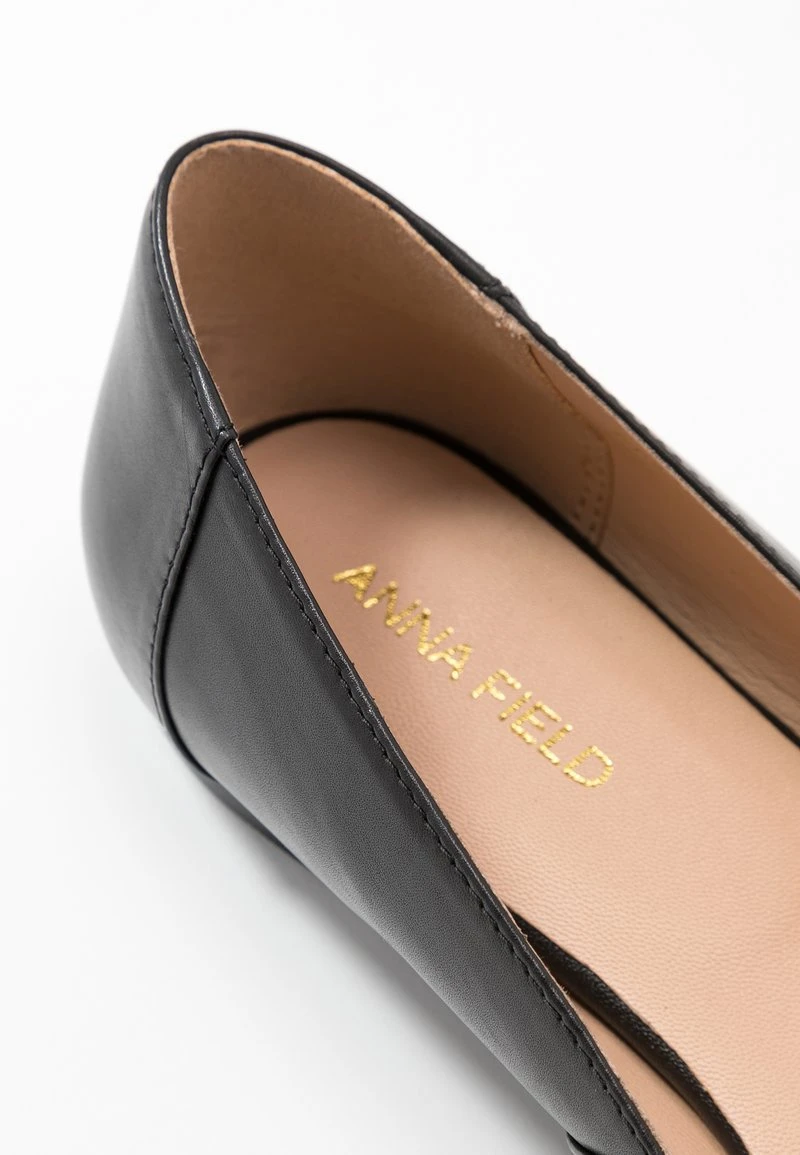 Anna Field LEATHER BALLERINAS - Bailarinas - Black, Mujer 5 Anna Field LEATHER BALLERINAS - Bailarinas - Black, Mujer - Imagen 3
