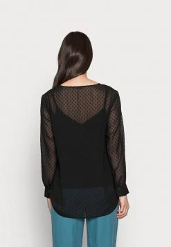 Anna Field V Neck Blouse - Blusa - Black, Mujer -LuxeTrend Ventas 65574cb23ae643a195eee68703a33eda