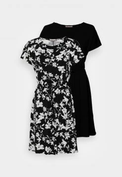 Anna Field 2 PACK - Vestido Informal - Black/white, Mujer -LuxeTrend Ventas 66f93a03bb29427c84636cd644c55c21
