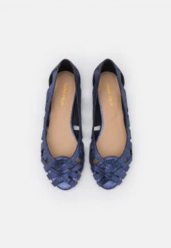 Anna Field Bailarinas Peeptoe - Dark Blue, Mujer -LuxeTrend Ventas 6952b9a1c5084fc6a8a5688aaa44cf82
