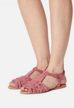Anna Field LEATHER - Sandalias - Berry, Mujer