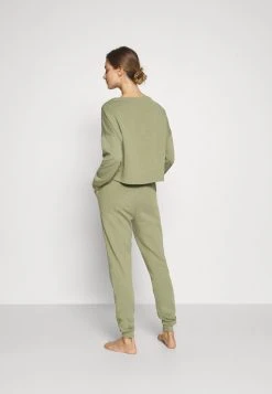 Anna Field Basic Lounge Set - Pijama - Khaki, Mujer -LuxeTrend Ventas 69a7e4d6a8ef4245bc3df93416315aca