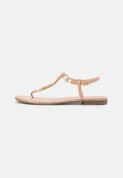 Anna Field Sandalias De Dedo - Rose Gold, Mujer