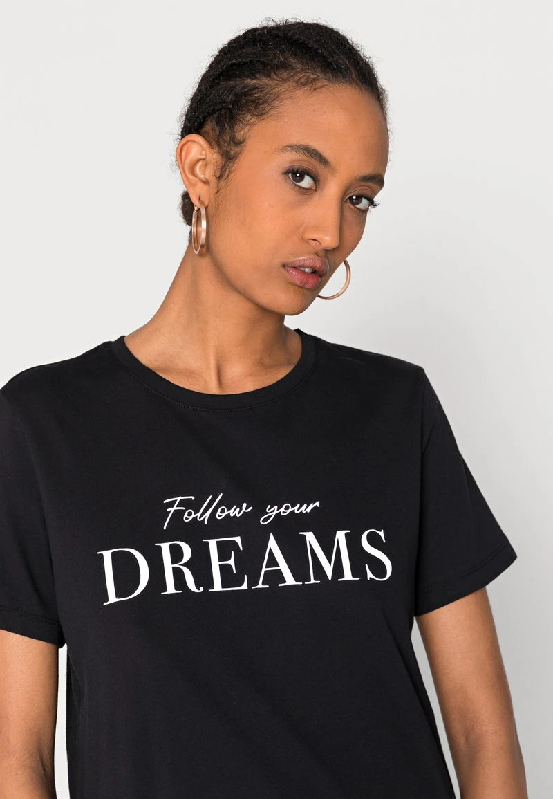 Anna Field Camiseta Estampada - Black, Mujer 7 Anna Field Camiseta Estampada - Black, Mujer - Imagen 5