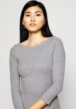 Anna Field Vestido De Punto - Mottled Grey, Mujer -LuxeTrend Ventas 6e8eaa97cf544cb18663327cbcbf8996