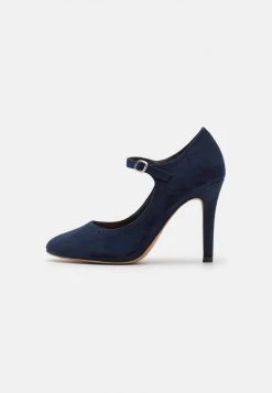 Anna Field Tacones - Dark Blue, Mujer