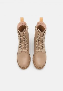 Anna Field LEATHER - Botines Con Cordones - Beige, Mujer -LuxeTrend Ventas 6ff64ffe68414ca6be4daf5442a42551