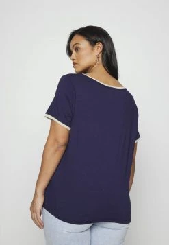 Anna Field Camiseta Básica - Dark Blue, Mujer -LuxeTrend Ventas 702c269da8fe452d90f98df907e77370