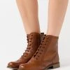 Anna Field LEATHER - Botines Con Cordones - Cognac, Mujer -LuxeTrend Ventas 705f00a4657940899672e4c8414025a4