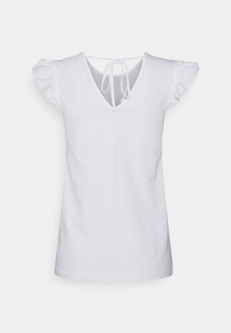 Anna Field Camiseta Básica - White, Mujer 4 Anna Field Camiseta Básica - White, Mujer - Imagen 2