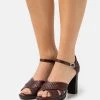 Anna Field LEATHER - Sandalias De Tacón - Brown, Mujer -LuxeTrend Ventas 72966b041b9847a59a3b0952b39921cd