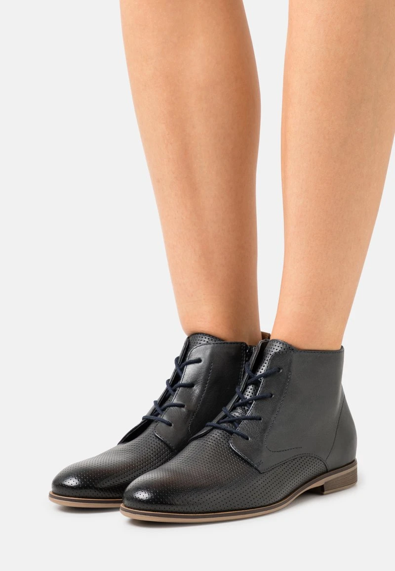 Anna Field LEATHER - Botines Bajos - Dark Blue, Mujer 3 Anna Field LEATHER - Botines Bajos - Dark Blue, Mujer