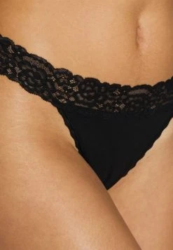 Anna Field 3PP MARGARET COTTON & LACE THONG - Tanga - Black, Mujer 11 Anna Field 3PP MARGARET COTTON & LACE THONG - Tanga - Black, Mujer -LuxeTrend Ventas 74b425447f5741feb9c5473d46efd81f