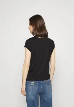 Anna Field Camiseta Básica - Black, Mujer -LuxeTrend Ventas 7512c9676cbd40859378620336909afb