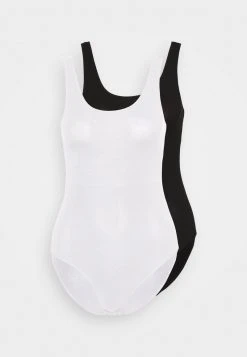 Anna Field 2PP SINGLET BODY WITH BRIEF SHAPE - Body - Black/white, Mujer -LuxeTrend Ventas 7583ab55b9d04c20b62b86f54d97532d