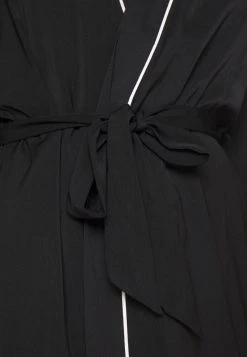 Anna Field AMANDA SATIN DRESSING GOWN - Albornoz - Black, Mujer -LuxeTrend Ventas 76ccbeb28855490c87e470ed3917648a