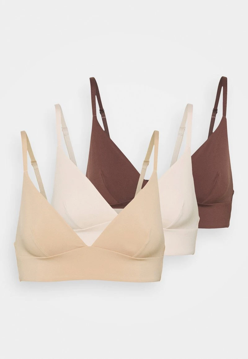 Anna Field 3PP BRALETTE - Sujetador Sin Aros - Nude, Mujer 3 Anna Field 3PP BRALETTE - Sujetador Sin Aros - Nude, Mujer