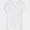 Anna Field Camiseta Básica - Off White, Mujer -LuxeTrend Ventas 79a4f9b543ea4b42a6341f7938bebf67