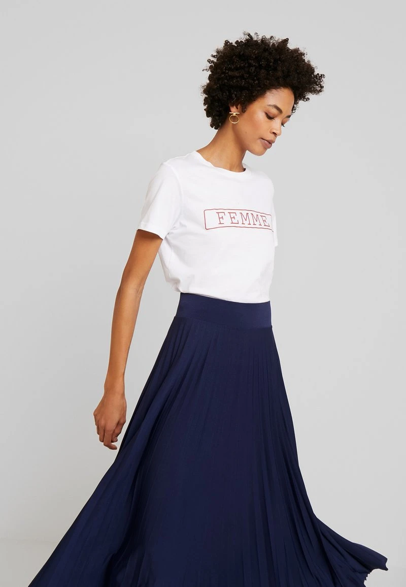 Anna Field Plisse A-line Midi Skirt - Falda Acampanada - Maritime Blue, Mujer 6 Anna Field Plisse A-line Midi Skirt - Falda Acampanada - Maritime Blue, Mujer - Imagen 4
