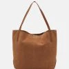 Anna Field LEATHER - Bolso De Mano - Cognac, Mujer -LuxeTrend Ventas 7ccecbc5ea434f439f3ede3ff29751b5
