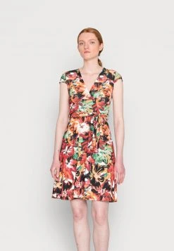 Anna Field Vestido Ligero - Red/orange/green, Mujer