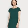 Anna Field WOVEN FIT AND FLARE DETAIL DRESS - Vestido Informal - Dark Green, Mujer -LuxeTrend Ventas 811fd1526f8843aea23327f8bc0387d0