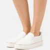 Anna Field Mocasines - White, Mujer