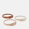 Anna Field 3 PACK - Cinturón - Cognac/beige /pink, Mujer -LuxeTrend Ventas 834ec139197e42f183b7695c01434556