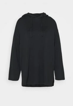 Anna Field Wide Sleeve Long Hoodie - Lightweight Hooded Sweater - Jersey Con Capucha - Black, Mujer -LuxeTrend Ventas 839b71718cc447cab892d32bee6ab894