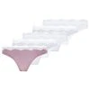 Anna Field CANDY 5 PACK THONG - COTTON/ LACE - Tanga - Grey/pink/white, Mujer -LuxeTrend Ventas 84c0fd722f09456a81d46d471b6298c0
