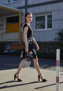 Anna Field Sandalias De Tacón - Black, Mujer