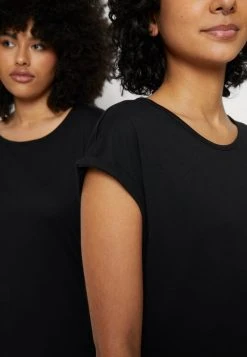 Anna Field 3 PACK - Camiseta Estampada - Light Blue/white/black, Mujer -LuxeTrend Ventas 875e59cf41714848a45956cd21b17b8a