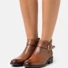 Anna Field LEATHER - Botines Bajos - Cognac, Mujer