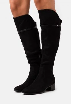 Anna Field Botas Mosqueteras - Black, Mujer
