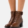 Anna Field Botines Con Plataforma - Cognac, Mujer -LuxeTrend Ventas 88fe8136f76440a28314da02e68f50e8