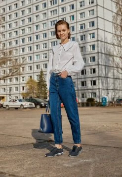 Anna Field COMFORT LEATHER - Zapatillas - Dark Blue, Mujer