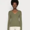 Anna Field Jersey De Punto - Khaki, Mujer -LuxeTrend Ventas 8ba030bbbbaf4f2f99bee1560e04754f