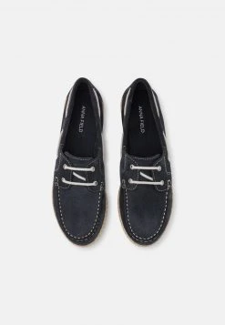 Anna Field LEATHER - Zapatos Con Cordones - Dark Blue, Mujer -LuxeTrend Ventas 8bd9222ae0fb4431b98f5957d0dcafad