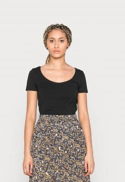 Anna Field 3 PACK - Camiseta Básica - Black/white/brown, Mujer -LuxeTrend Ventas 8c2065cfbb2d4e9ea46c000fe8992f36