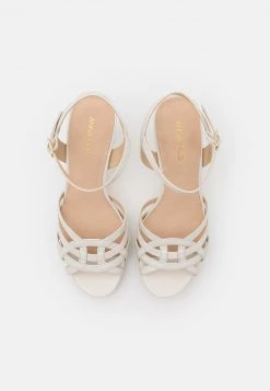 Anna Field LEATHER - Sandalias De Tacón - White, Mujer -LuxeTrend Ventas 8cfa7ab78301479c86df32f0d57b3f4c