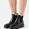 Anna Field WINTER BOOTIES LEATHER - Botines - Black, Mujer -LuxeTrend Ventas 8d19bfb2e3cf42c4bb92514aaf4e110d